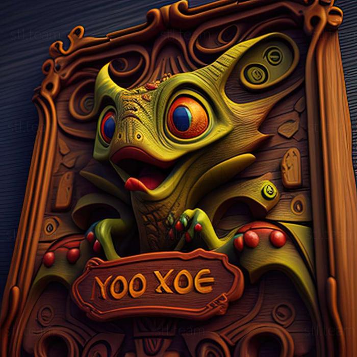 3D model Yooka Laylee game (STL)